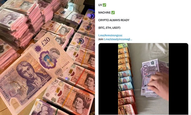 Fraudsters advertise fake banknotes on social media to the vulnerable