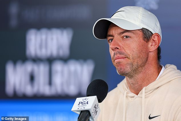 McIlroy refuses to answer questions about his divorce from Erica Stoll