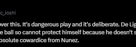 Man United followers fume over Darwin Nunez escaping a crimson card for ‘harmful’ problem on Matthijs de Ligt – as ex-referee explains why Liverpool star was NOT despatched off