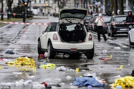 Pictured: Afghan bodybuilder, 24, who injured 30 by ploughing into German crowd – 9 years after he ought to have been deported when his asylum software was rejected