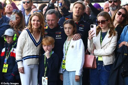 Christian Horner shares Mother’s Day message to his spouse Geri Halliwell as she opens up on marriage to Red Bull chief a yr on from texting scandal