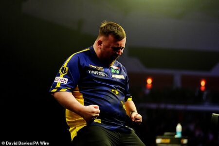 Luke Littler hits scintillating nine-dart end after being booed by Premier League crowd in Cardiff – earlier than successful them over and claiming but ANOTHER nightly win