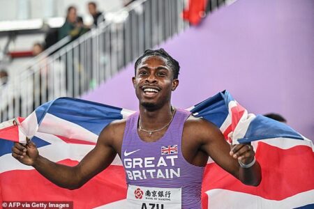 Welsh sprinter Jeremiah Azu units his sights on breaking the British 100m file this summer season after claiming gold at each the European and World Indoor championships